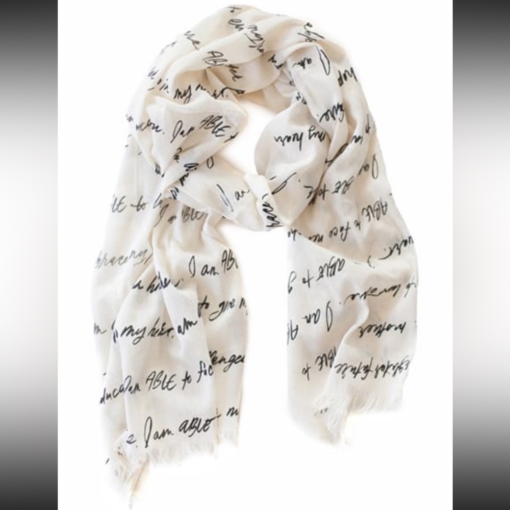 FashionAble Ivory Wrap Scarf